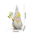 thumbnail image 4 of ICQOVD Spring Flower Gnome Table Shelf Decoration Ornament, 4 of 6