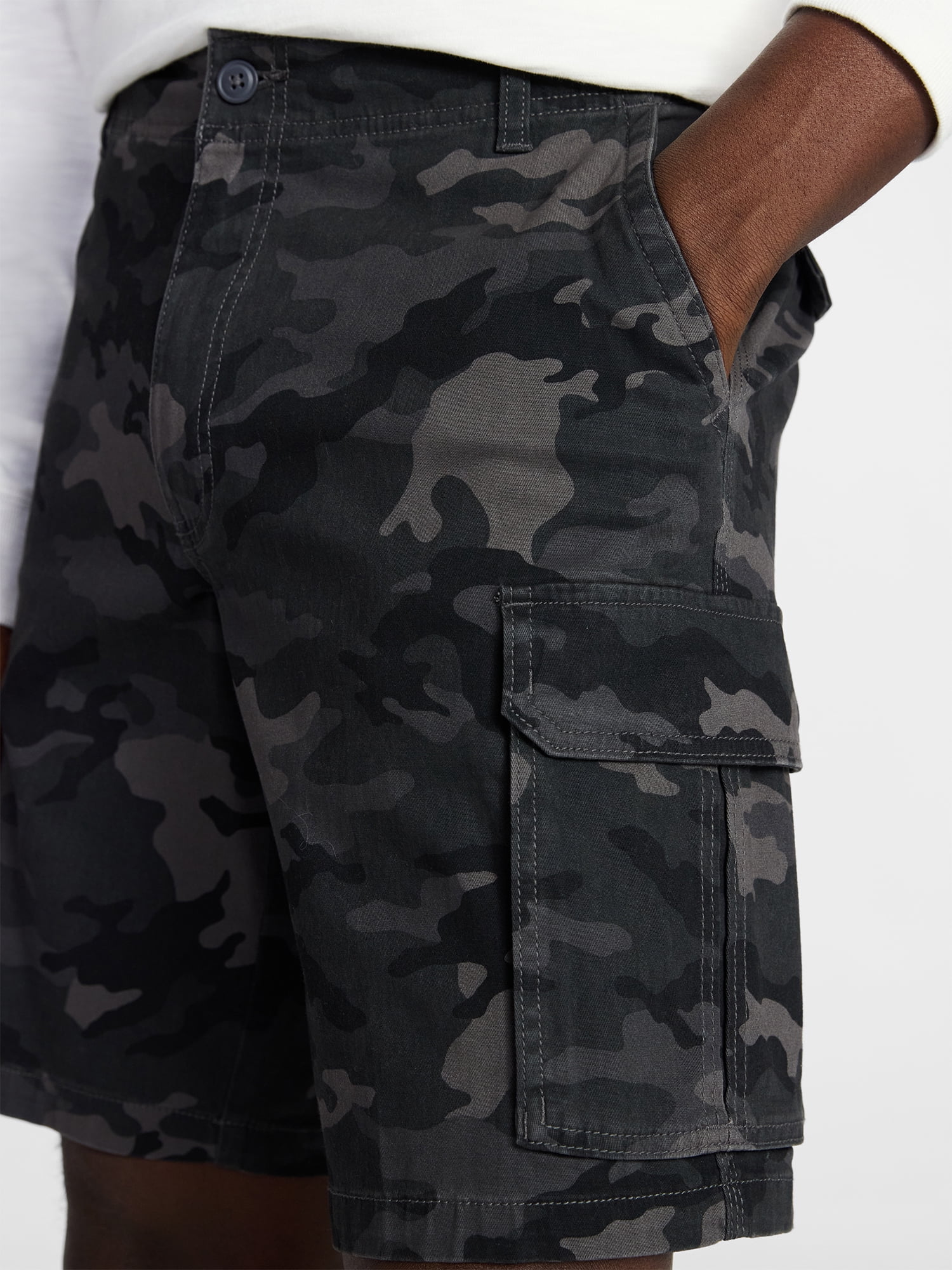 George Men's & Big Men's Relaxed Fit Cargo Shorts, 10" Inseam, Sizes 30-46