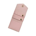 thumbnail image 2 of Organizador de joyas, bolsa de regalo, portátil, plegable, multifuncional, de cuero PU. Rosa, 2 of 9