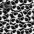 thumbnail image 5 of Shower Curtain, Panda1 Waterproof Fabric Plastic Shower Curtain, Drying Fast Bathroom Curtain with 9 Buttonholes, Ruffle Shower Curtain 60x72in, 5 of 8