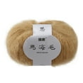 thumbnail image 2 of Soft Mohair Knitting Wool Yarn - Diy Crochet Thread for Shawls, Scarves, And Sweaters, Pilling Resistant, Multiple Colors Available, 25G Skeins Ciozy, 2 of 2