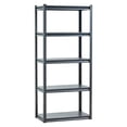 thumbnail image 2 of Storage Shelves, 5 Tier Garage Storage Shelving, Adjustable Metal Shelves for Garage Shelves Utility Rack Shelf Ideal for Kitchen, Warehouse, Basement, Black, 2 of 6