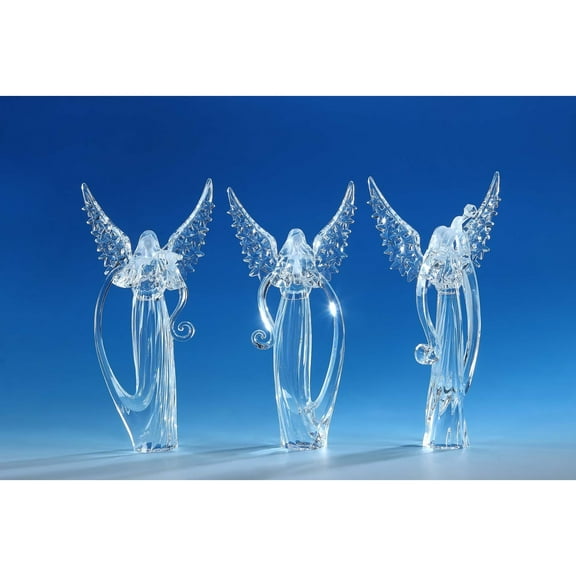 Icy Giftware Loop Angel Christmas Figurine Decorations - 11.5" - Set of 3