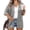Dark Grey, variant on Plus Size Lightweight Crochet Cardigan for Women Short Sleeve Summer Kimonos Boho Open Front Knitted Cardigans