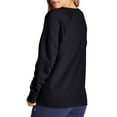 thumbnail image 4 of Champion Women's Powerblend Fleece Boyfriend Crew Neck Sweatshirt -Applique, 4 of 5