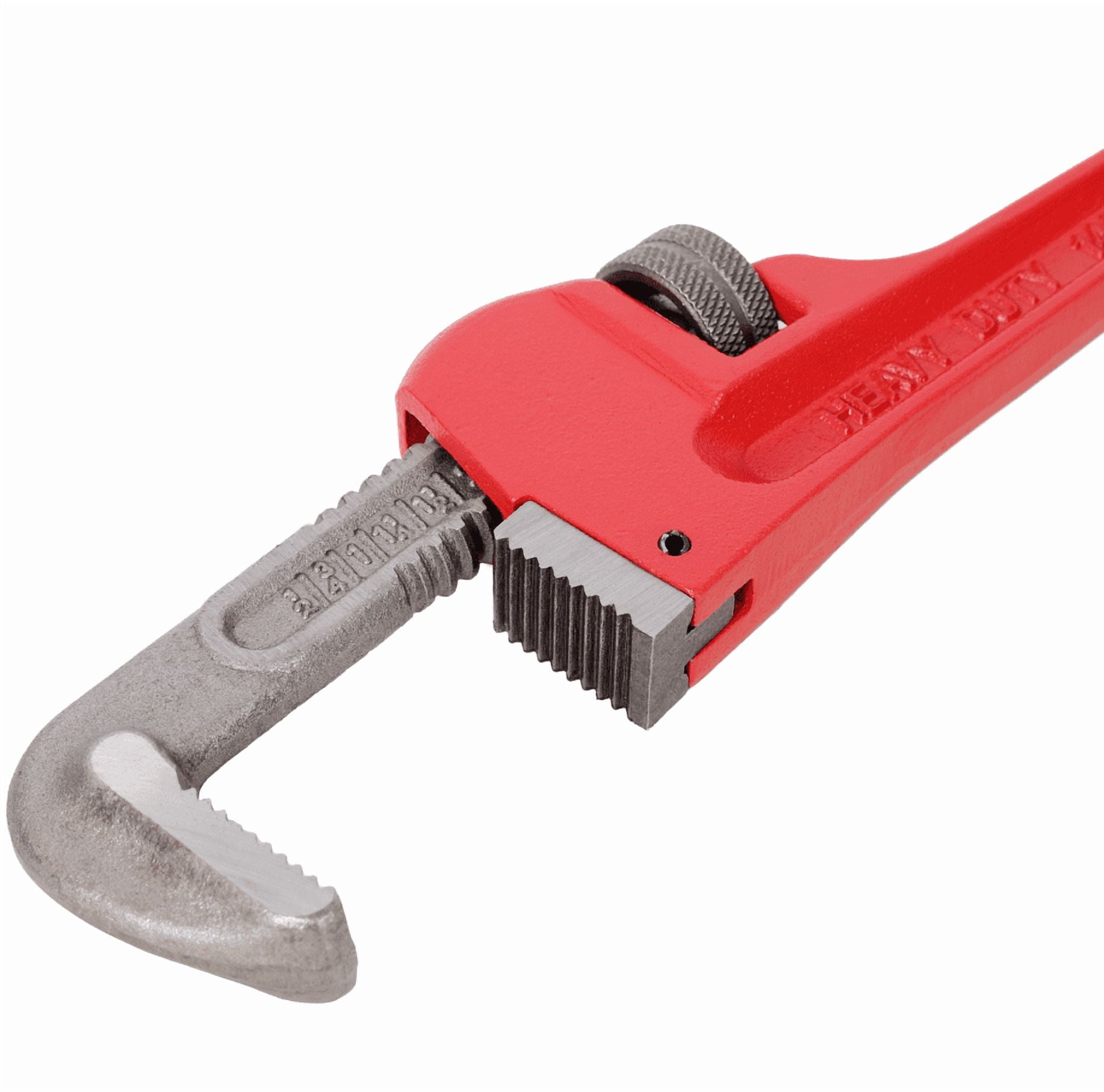 3Pcs Heavy Duty Pipe Wrench Set 14/18/24-inch Adjustable Alloy Steel Plumbing Tools