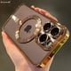 thumbnail image 2 of 15 Pro Max Luxury Electroplate Bumper Magsafe Magnetic Transparent Phone Case For iPhone 15 14 13 12 11 Pro Max Shockproof Cover, 2 of 5
