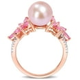 thumbnail image 5 of Everly Women's Cultured Pearl 14k Rose Gold Ring, 5 of 9