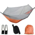 thumbnail image 5 of WNEXOPE Camping Hammock with Mosquito Net and Rain Fly - Portable Double Hammock with Bug Net and Tent Tarp Heavy Duty Tree Strap, Hammock Tent for Travel Camping Backpacking Hiking Outdoor Camp, 5 of 9