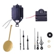thumbnail image 3 of Ludlz Quartz Pendulum Trigger Clock Movement Chime Music Box Completer Pendulum Clock Kit with 3 Pairs of Spades, Fancy, Straight Clock Hands, 3 of 7