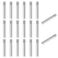 thumbnail image 1 of Uxcell 20-Pack M4 x 30mm Pasador Cilíndrico Ranurado Dowel, Acero Inoxidable 304 para Dispositivos Metálicos [Tono Plateado], 1 of 1