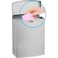 thumbnail image 1 of Bobrick B-270 Contura Series Surface-Mounted Sanitary Napkin Disposal (Satin), 1 of 6