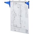 thumbnail image 2 of AdirOffice Drop Lift Wall Rack for Blueprint Storage Cabinets, Blue (2 pack), 2 of 10