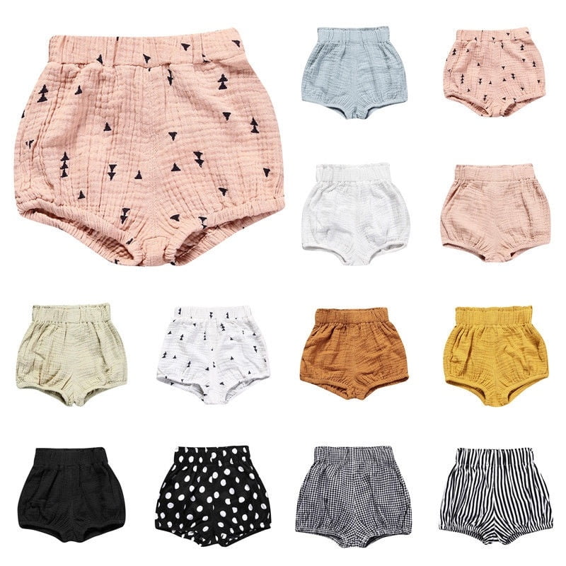 Infant Baby Boy Girl Kids Harem Pants Shorts Bottoms PP Bloomers Kids Panties