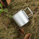 thumbnail image 3 of Taza de té de café plegable portátil Taza de bebida de agua para acampar de viaje (plata) Ndcxsfigh Nuevos Originales, 3 of 8