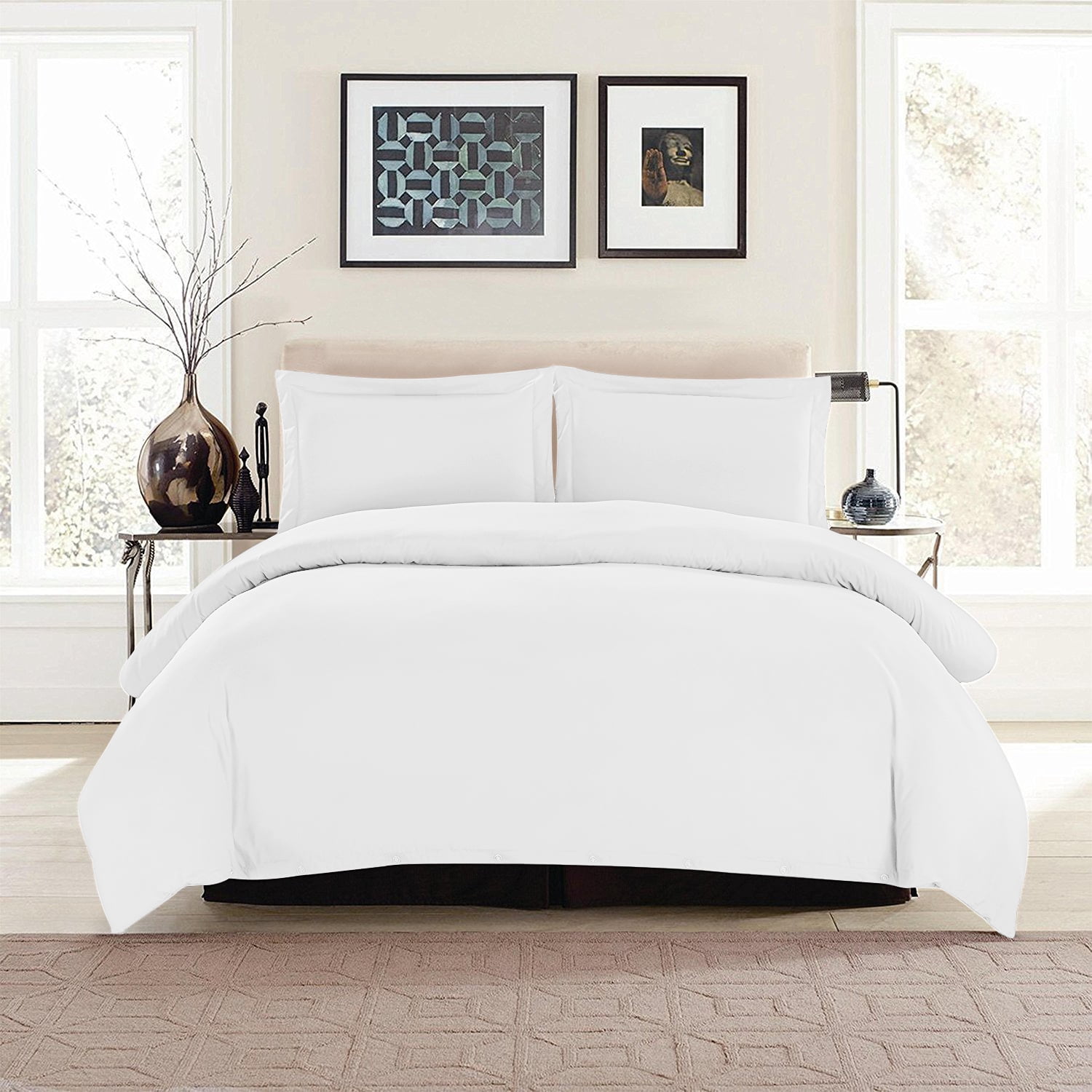 Lux Decor Collection king size hypoallergenic comforter 