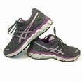 thumbnail image 1 of Asics Gel-Forte Womens Running Shoes Size 8.5 Grey Purple Athletic T359N, 1 of 6