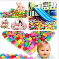 thumbnail image 4 of 20 Ball Pits Balls, 2.2'' BPA Free Plastic Balls Crush Proof Ocean Balls Phthalate Free Toys for Boys Girls Toddlers Indoor Outdoor Game, 4 of 9