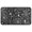 White Spider Webs, variant on Accented Spooky Halloween Pattern Door Rugs,Washable Non Slip Door Mats Indoor,Decorative Door Mats,Entry Mat Indoor for Entrance,Bedroom,Kitchen,Bathroom,30"x17"