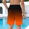 thumbnail image 5 of Fancifize Boys Summer Beach Sweat Shorts Casual Elastic Waist Wide Leg Short Pants Kids Vacation Tie Dye Shorts, 5 of 6