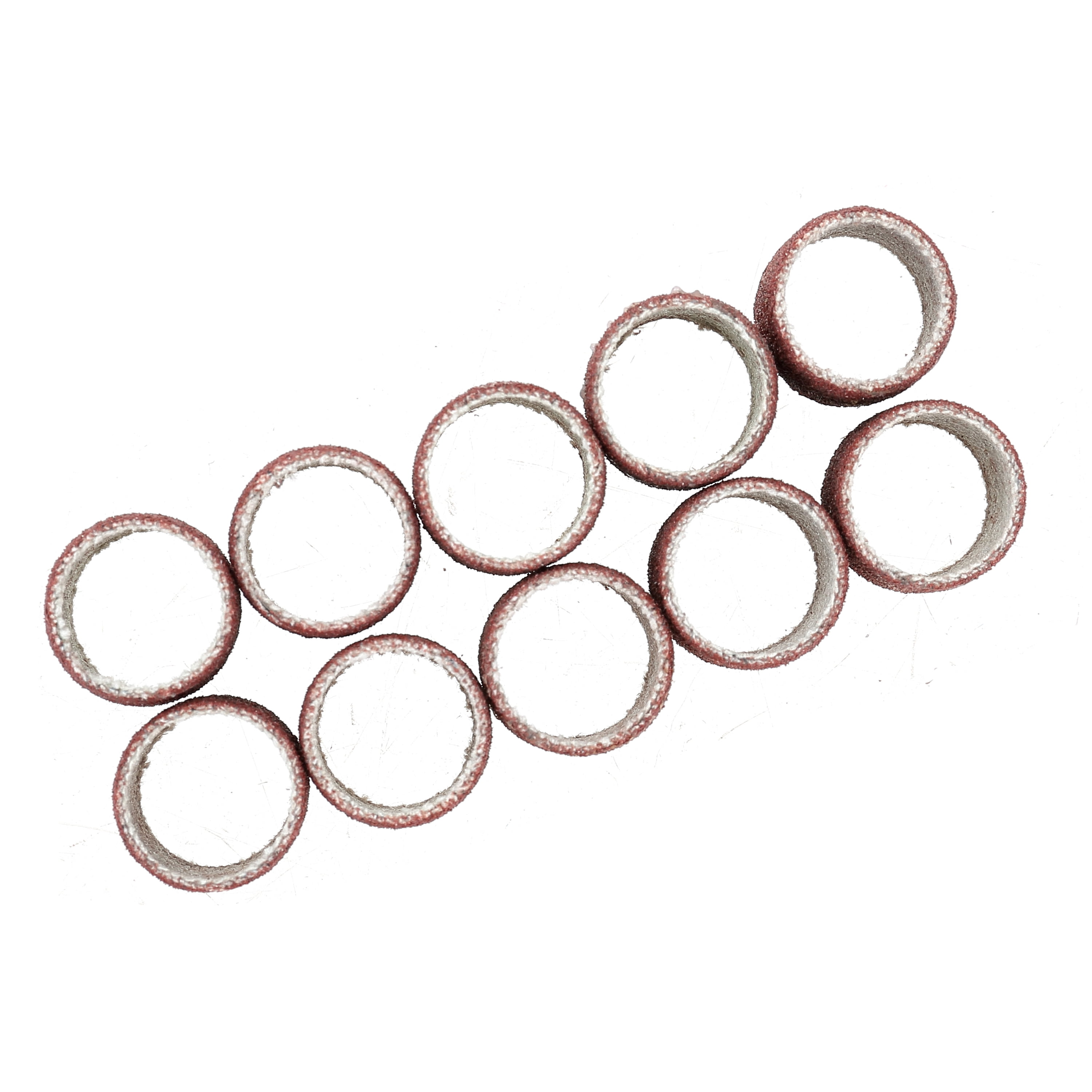 Hyper Tough 10-Piece Quantity Sanding Bands Sandpaper (120 Grit Material) Rotary Accessory, AU50035N