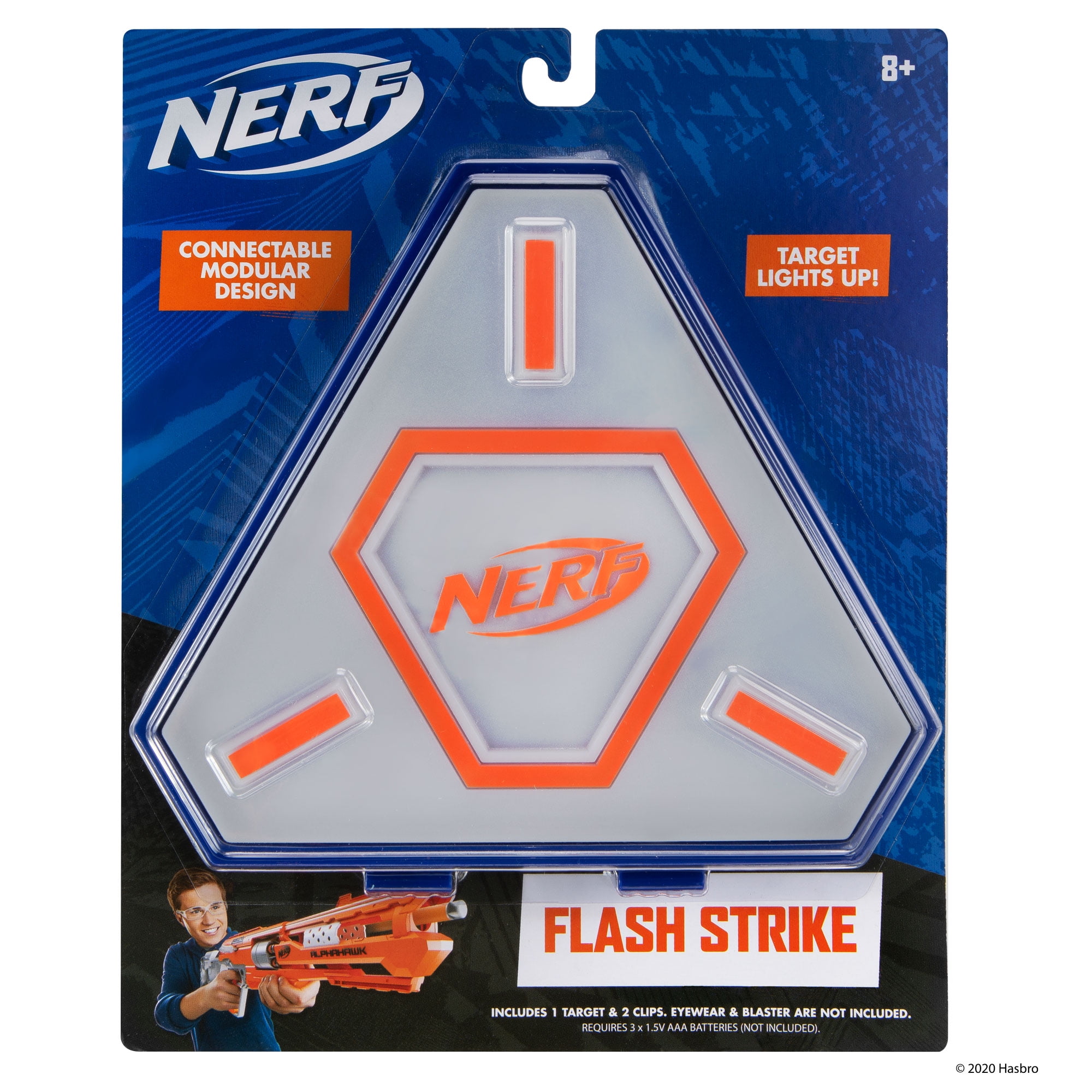 nerf elite light up target