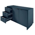 thumbnail image 6 of Manhattan Comfort Granville Engineered Wood Sideboard in Midnight Blue, 6 of 11