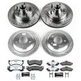 thumbnail image 3 of Power Stop Front and Rear Brake Kit with Drilled & Slotted Rotors and Ceramic Brake Pads K4338, 3 of 10