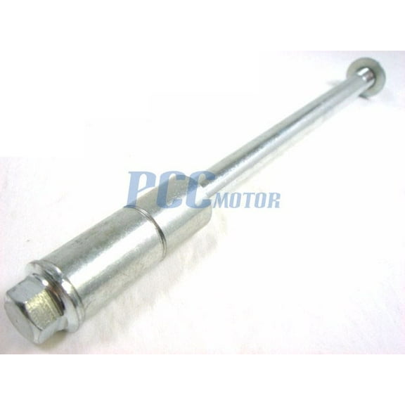 10" 15MM DIAMETER WHEEL AXLE W/ SPACER PIT DIRT BIKE AX04