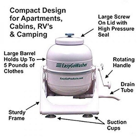 easygo washer manual clothes washer mobile hand crank walmart com