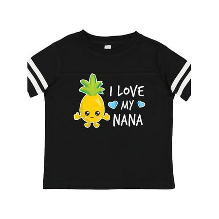 

Inktastic I Love My Nana with Pineapple Gift Toddler Boy Girl T-Shirt