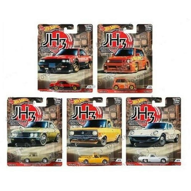 2020 Hot Wheels Car Culture Japan Historics 3 Series Set of