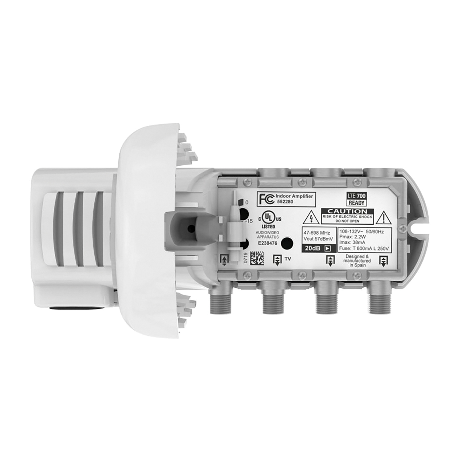 Televes LTE-Filtering Distribution Indoor Amplifier with 3 Outputs
