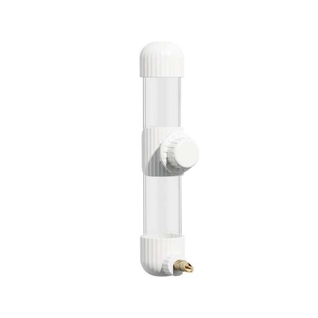 Comedero automático de agua para pájaros | Dispensador colgante a prueba de fugas para jaulas pequeñas, medianas y grandes | Mecanismo de bloqueo mejorado | 280mL PMMA PVC | Suministros para pájaros