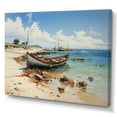 thumbnail image 2 of Designart "England Coastal Serenityengland horizon II" Nautical & Beach Canvas Art Print, 2 of 5