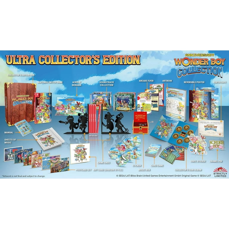 Nintendo Switch Wonder Boy Anniversary Collection UCE Amazon.com: Wonder Boy Anniversary - Collector's Edition