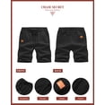 thumbnail image 6 of Chase Secret Mens Cargo Shorts Drawstring Summer Beach Stretch Twill Chino Golf Casual Shorts 36, 6 of 6