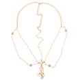 thumbnail image 1 of BEADCEST 1Pcs Head Chain Golden Round Forehead Jewelry For Women Party And Various Events, 1 of 7