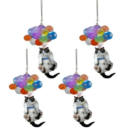 

Bubble Light Chandelier Christmas Backpack Cute Car Ornaments Cat Home Pendant Flying Decoration Cat Home Decor Flower Decorations for Wall Glass