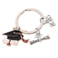 thumbnail image 4 of Llavero con birrete de graduación 2025, divertido llavero con sombrero de graduación, recuerdo de graduación para estudiantes, recuerdo inspirador de graduación, accesorios de graduación., 4 of 7