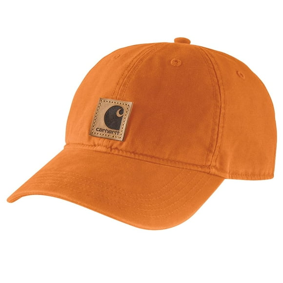 Gorra de Lona Carhartt Rust Ajustable de Perfil Bajo