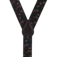 thumbnail image 3 of SuspenderStore Paisley Suspenders - 1.38-Inch Wide Elastic - Button - 4 Colors & 2 Sizes, 3 of 4