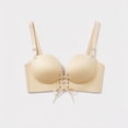 thumbnail image 5 of IFNWSV Push Up Bras for Women Small Bust Wireless Thick Padded Lift Up Breathable Full Coverage Daily Comfort Beige M, 5 of 5