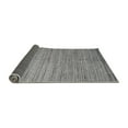 thumbnail image 2 of Ahgly Company Indoor Rectangle Abstract Gray Modern Area Rugs, 2' x 5', 2 of 4