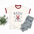 thumbnail image 6 of Maine New England - Women's Ringer Tee, 6 of 8