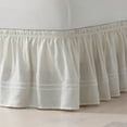 thumbnail image 3 of Easy Fit Adjustable Baratta Stitch Embroidered Bed Skirt, 3 of 6