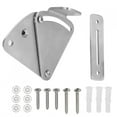 thumbnail image 2 of FLAMEEN Stainless Steel Sliding Barn Door Latch Lock Set Hardware Accessory For Bathroom Bedroom,Door Latch,Barn Door Latch, 2 of 8