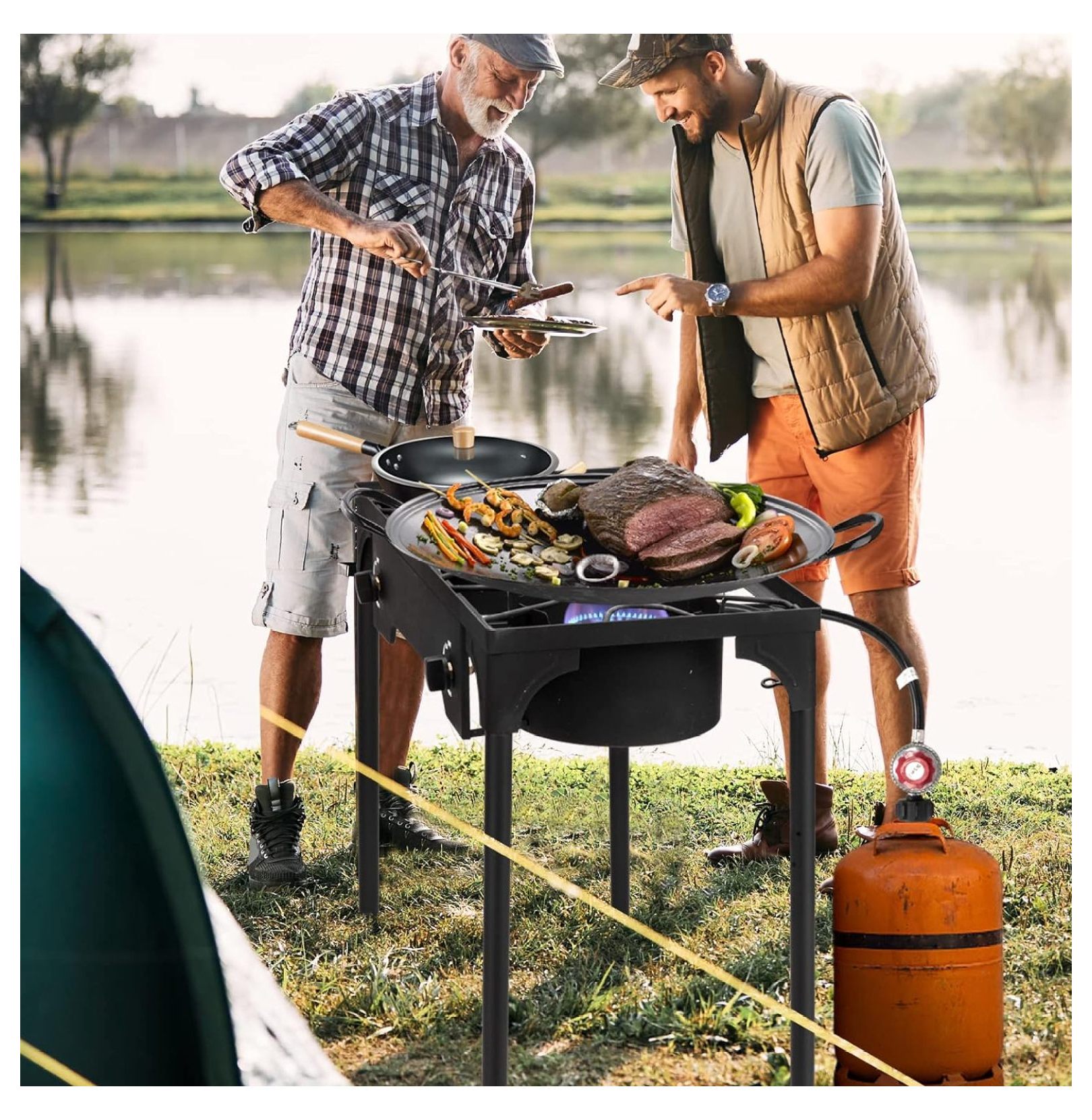TiaGOC 2 Burner Propane Camping Stove