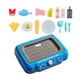 thumbnail image 4 of HILABEE Children Play Kitchen Playset Toddlers Deep Fryer Toy, Kitchen Role Play Cooking blue, 4 of 8