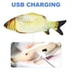 thumbnail image 3 of Juguete de pez de simulación de pateador móvil eléctrico Gato Carga USB Pez flotante realis Irfora Dorado,lo importó, 3 of 7